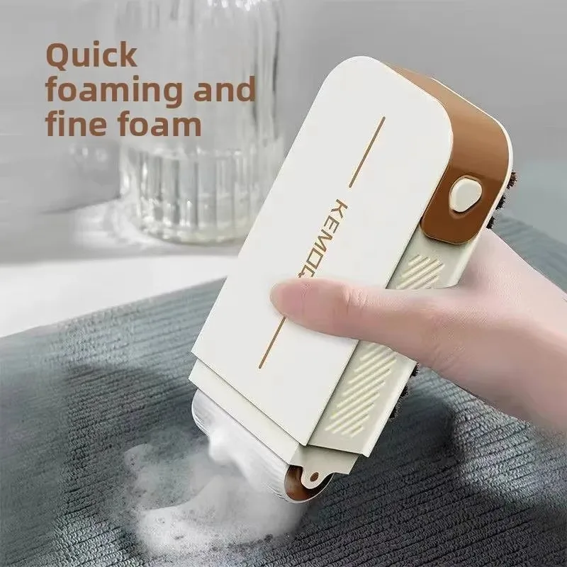3-in-1 Soap Dispenser Cleaning Brush